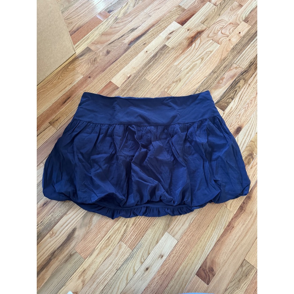 A New Day Navy Blue Bubble Mini Skirt Plus Size 22 NWT
